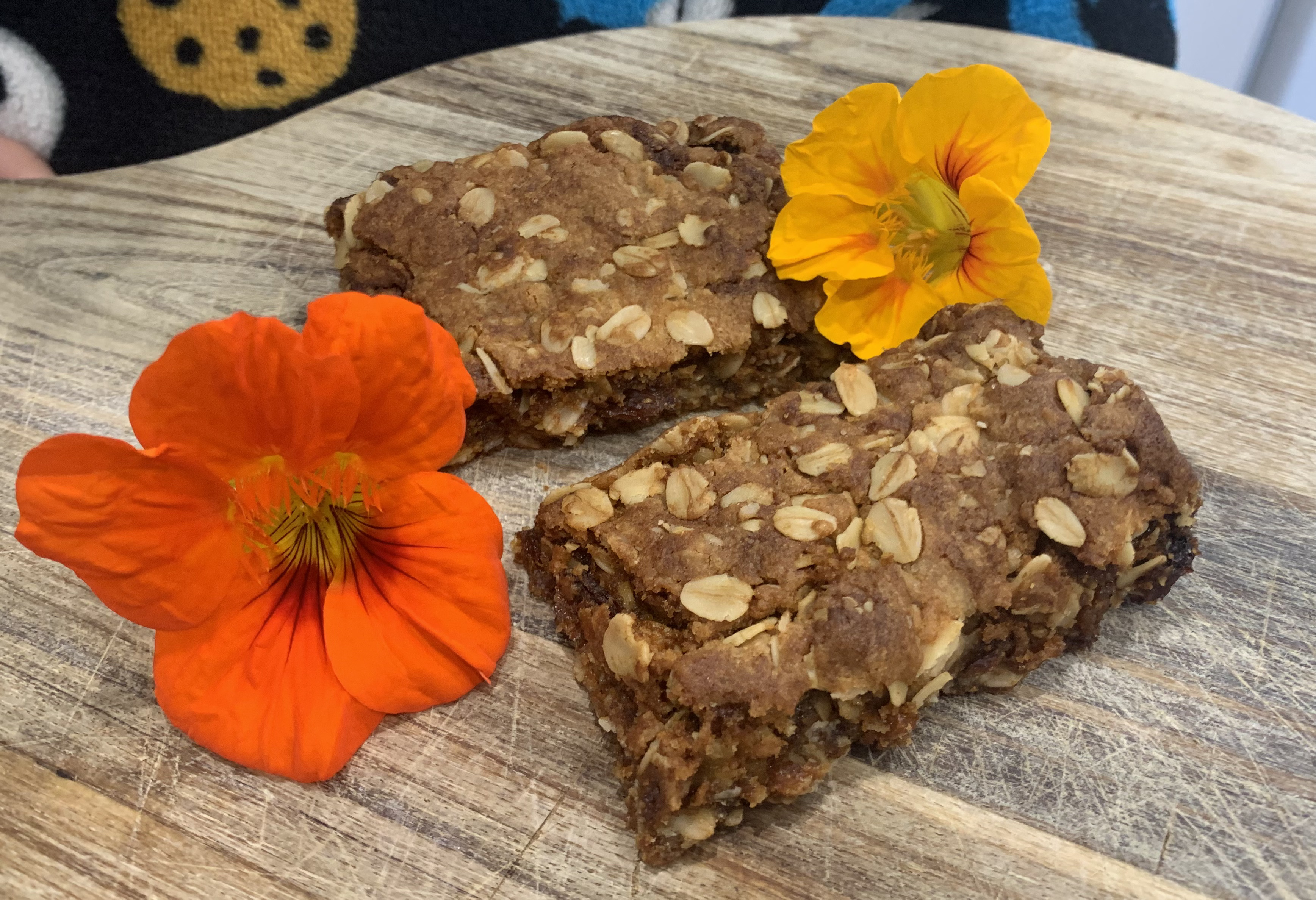 photo of oatmeal biscuits