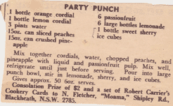 photo of party punch recipe